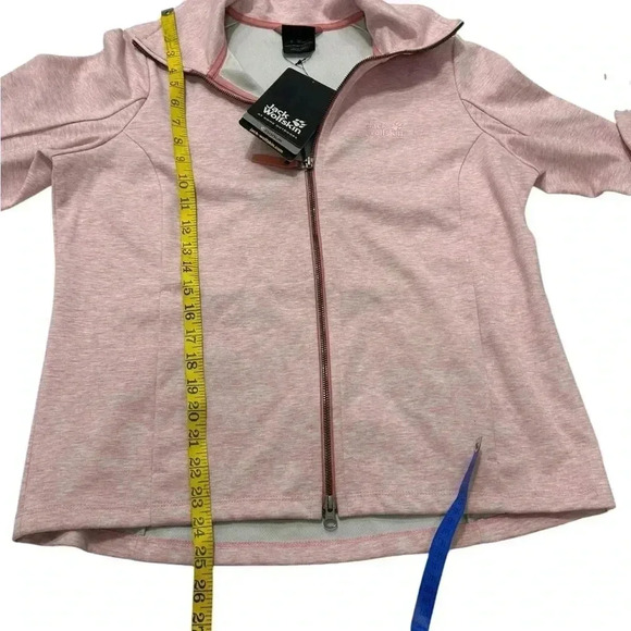 Jack Wolfskin Jacket Womens Riverland Pink Rose Quartz Large NWT - Picture 11 of 15